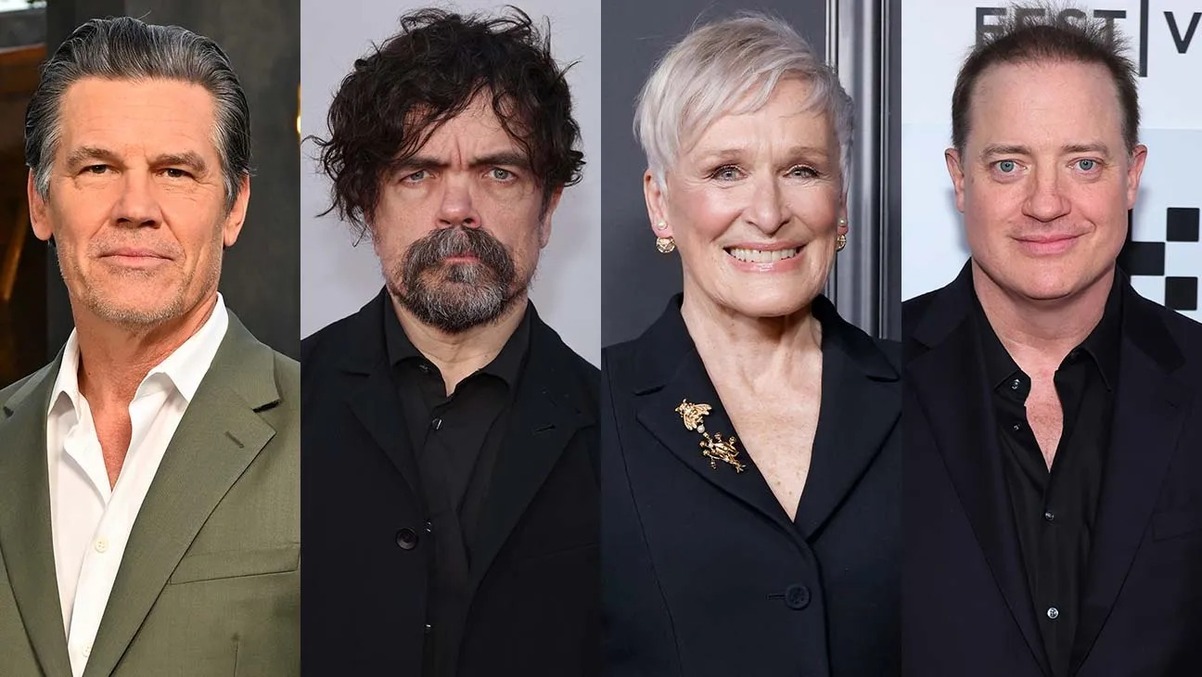 Слева-направо: Джош Бролин, Питер Динклэйдж, Гленн Клоуз, Брендан Фрейзер