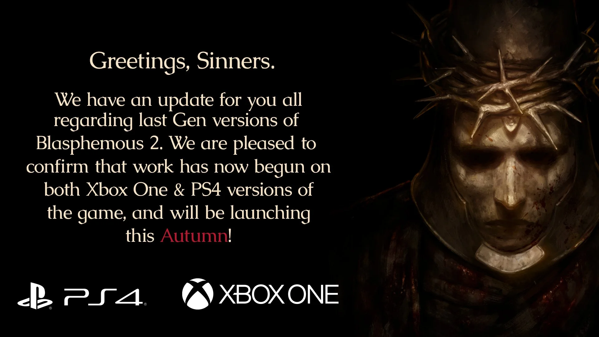 Blasphemous 2 на PS4 и Xbox One выйдет только осенью 2023 года - фото 1