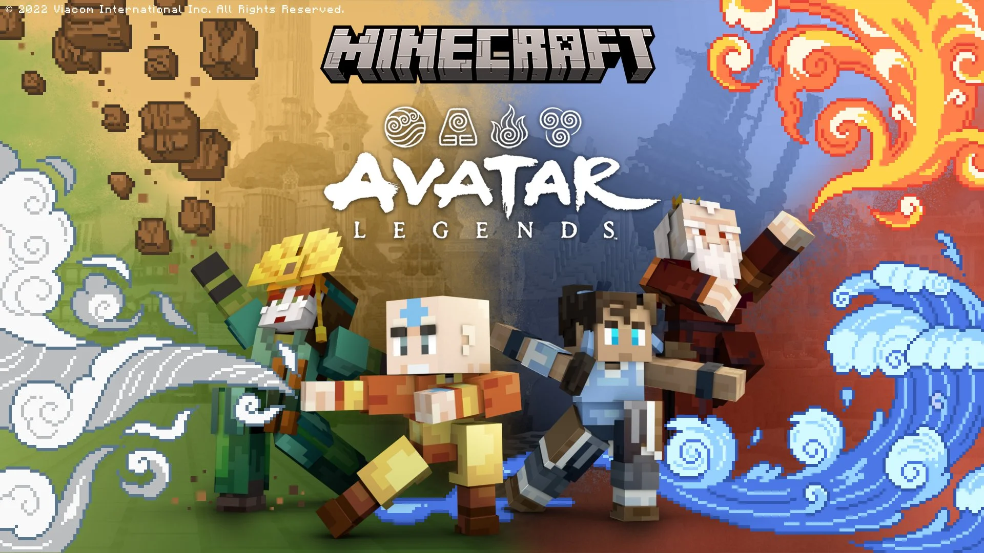 Аватары из «Легенды о Корре» и «Легенды об Аанге» появятся в Minecraft - фото 1