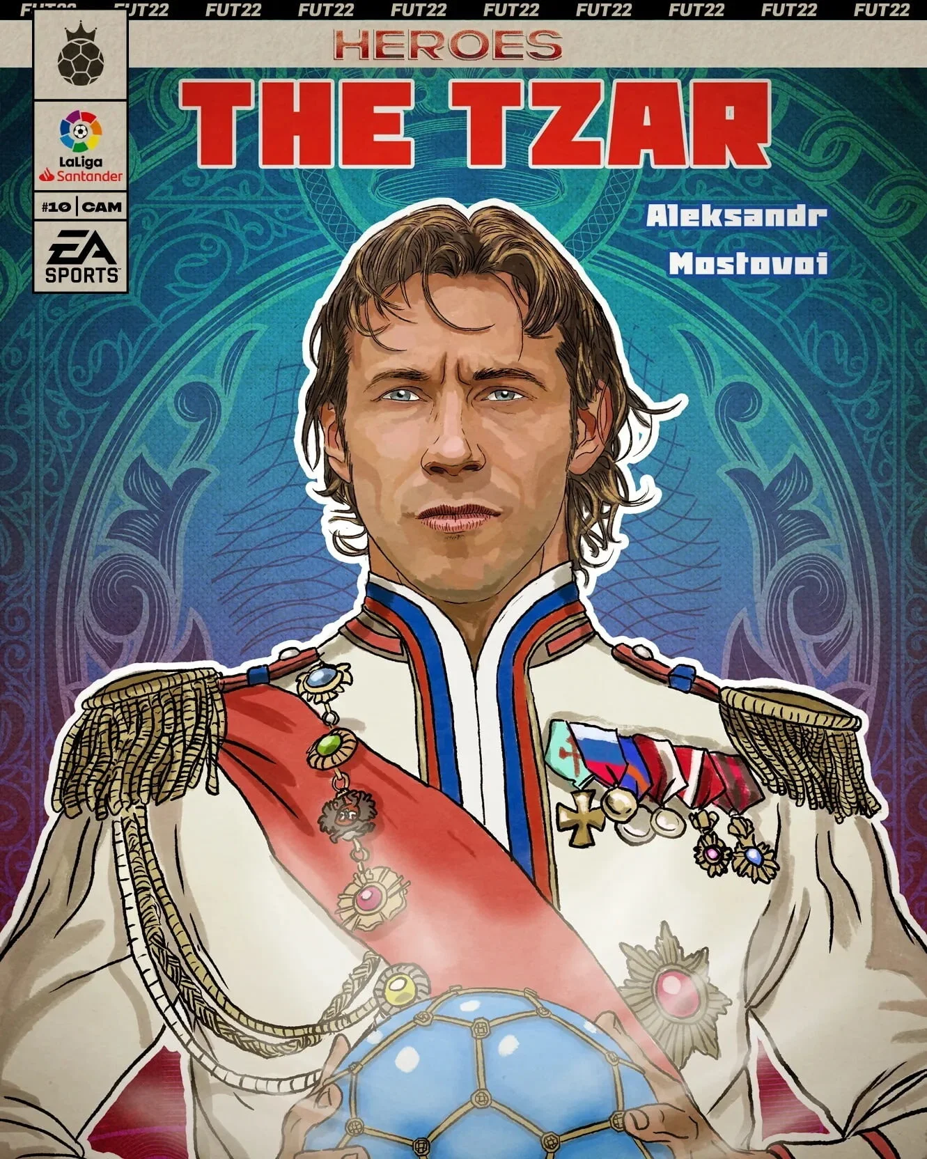 Из FIFA 23 удалили набор Александра Мостового в облике российского царя - фото 1