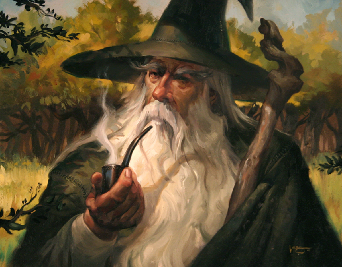 Гэндальф в изображении [LucasGraciano](https://www.deviantart.com/lucasgraciano/art/Gandalf-the-Grey-193206766) // копирайт Fantasy Flight Games