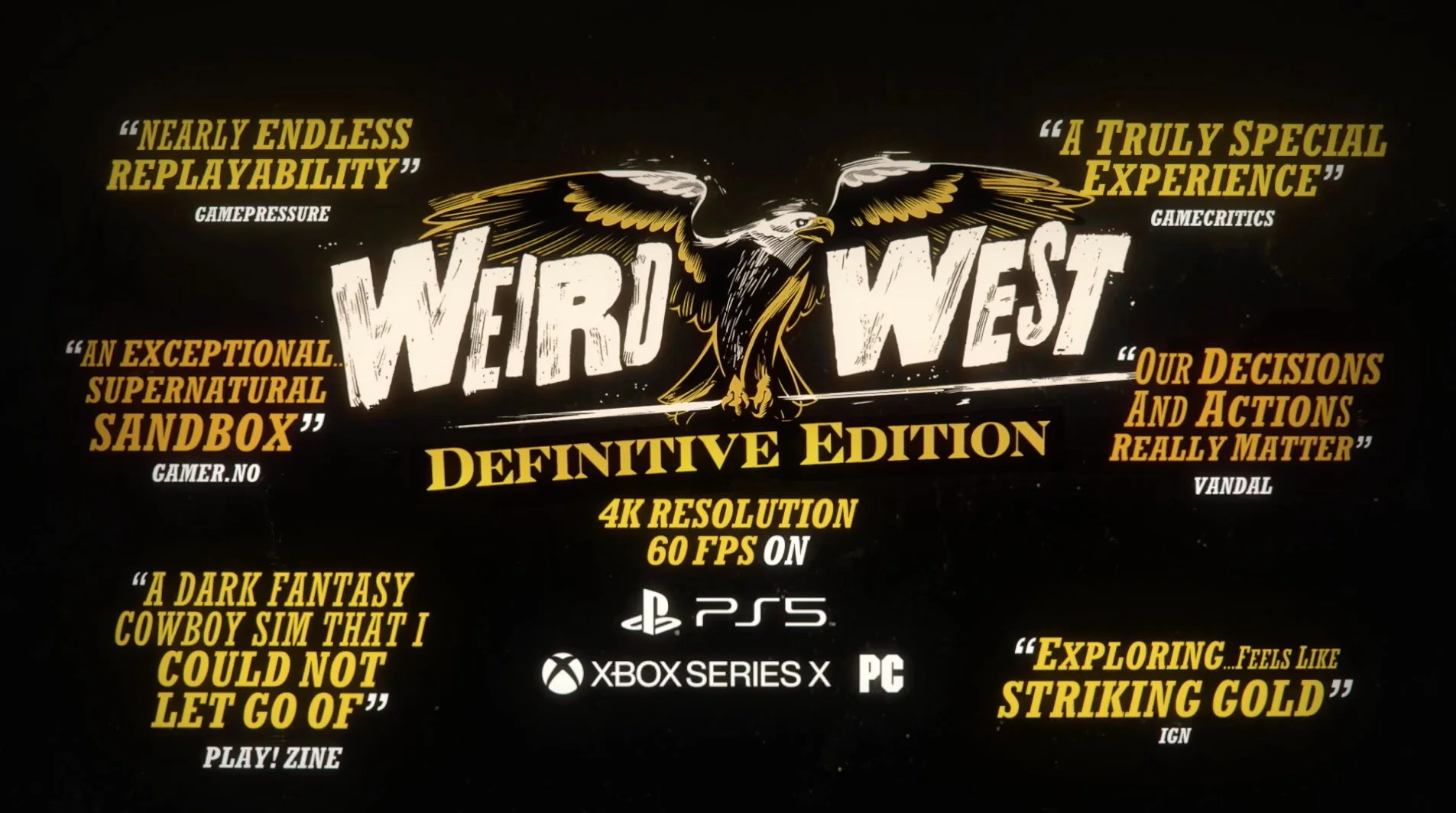 Weird West: Definitive Edition доберётся до консолей PS5 и Xbox Series уже 8 мая - фото 1