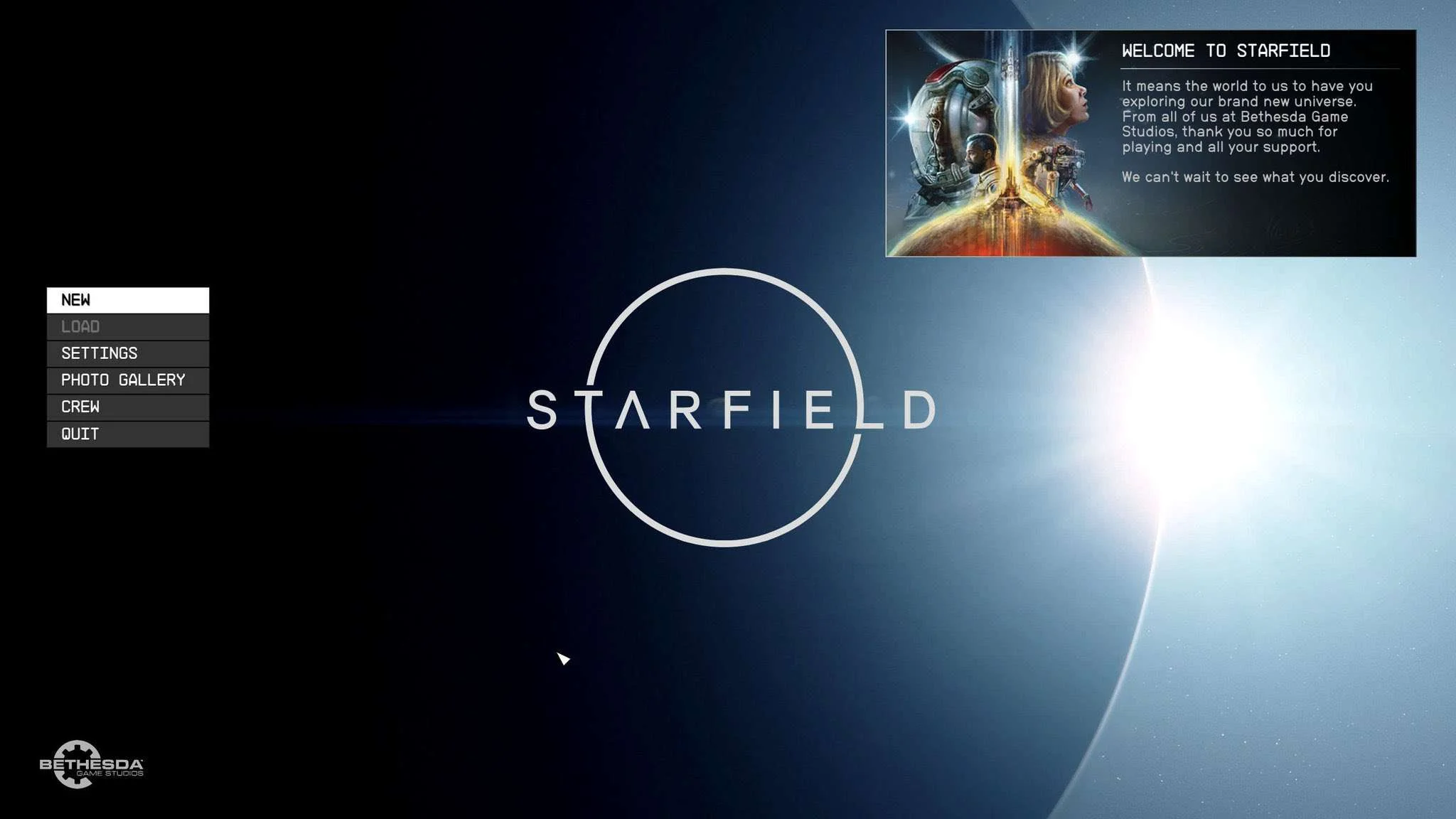 Продюсер оригинальной Diablo 2 раскритиковал стартовый экран Starfield - фото 1