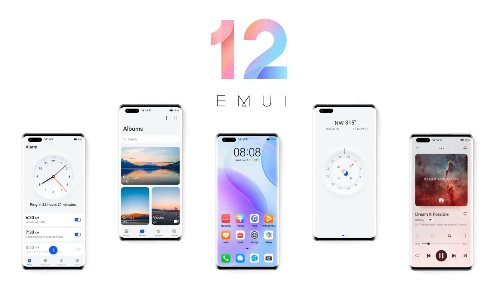 Huawei анонсировала EMUI 12 с обновлённым интерфейсом и функциями - фото 1