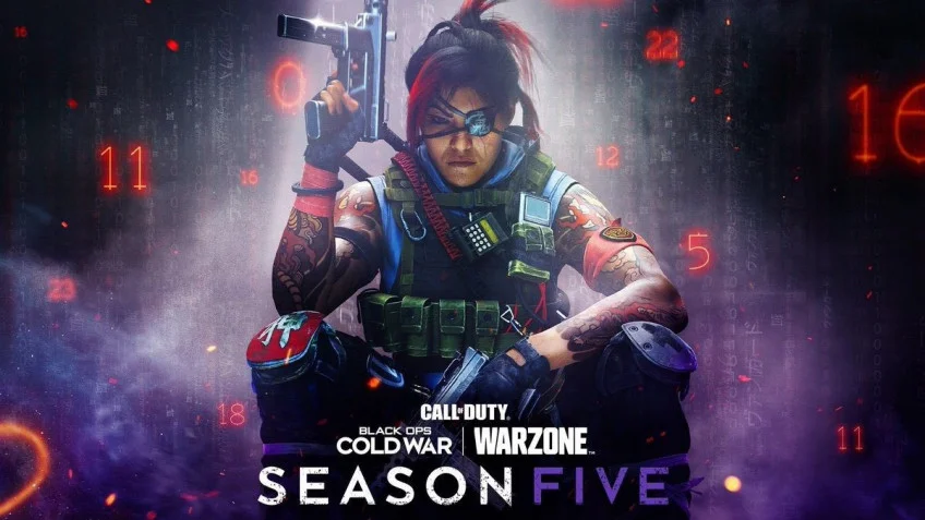 Постер пятого сезона Call of Duty: Warzone показал нового оперативника и оружие