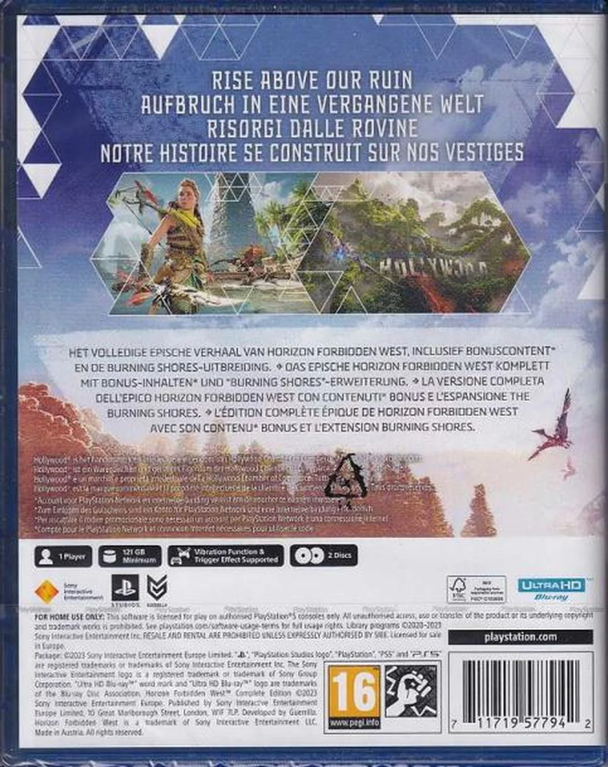 Horizon Forbidden West Complete Edition стала первым двухдисковым релизом на PS5 - фото 1