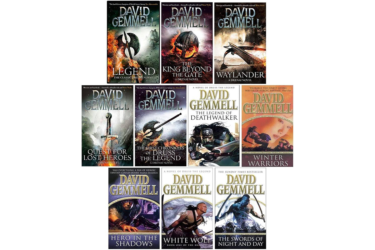 Обложки «Дренайского цикла» — классическое фэнтези