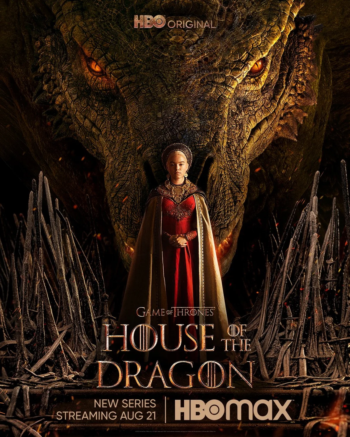 Опубликован новый постер сериала «Дом дракона» - фото 1