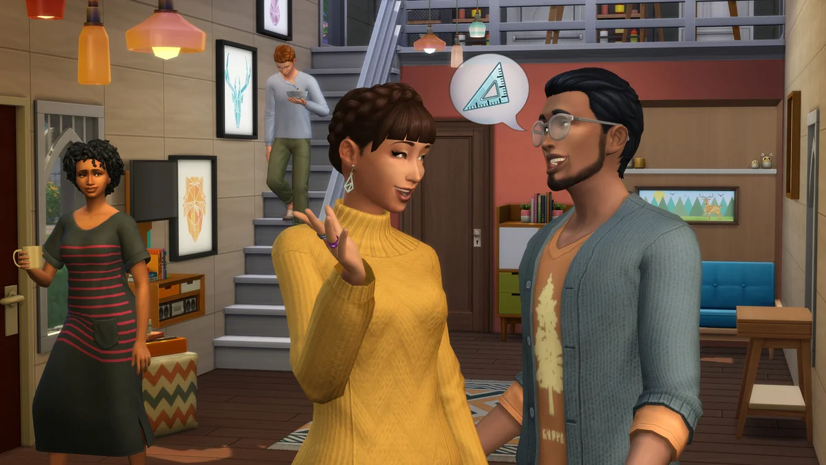 Cкриншот игры The Sims 4
