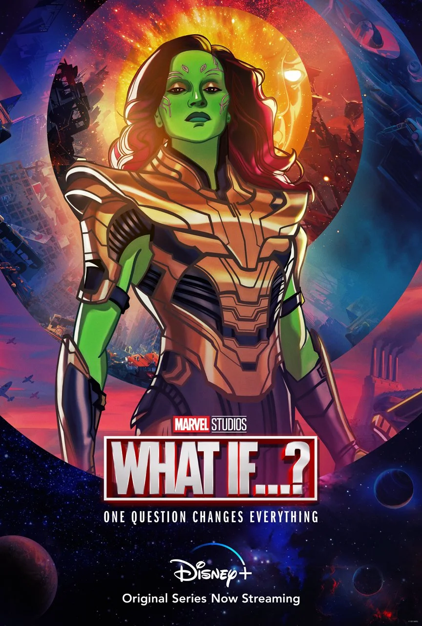Marvel показала Гамору в броне Таноса на новом постере «Что, если…?» - фото 1