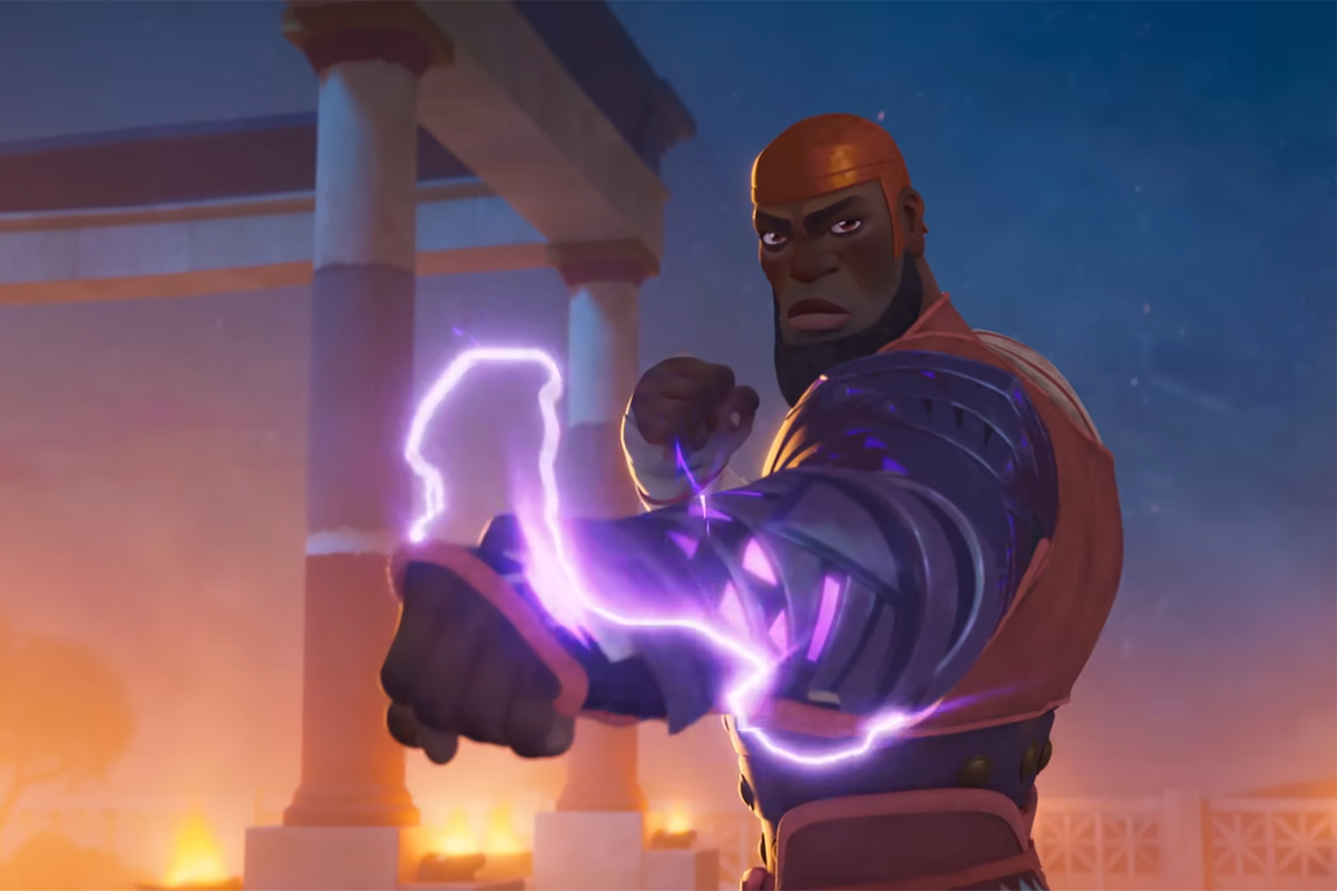 В проекте есть сделанная вручную анимация, навеянная современными афроамериканскими художниками вроде Эрни Барнса и Дина Корнуэлла.

Источник: Disney+