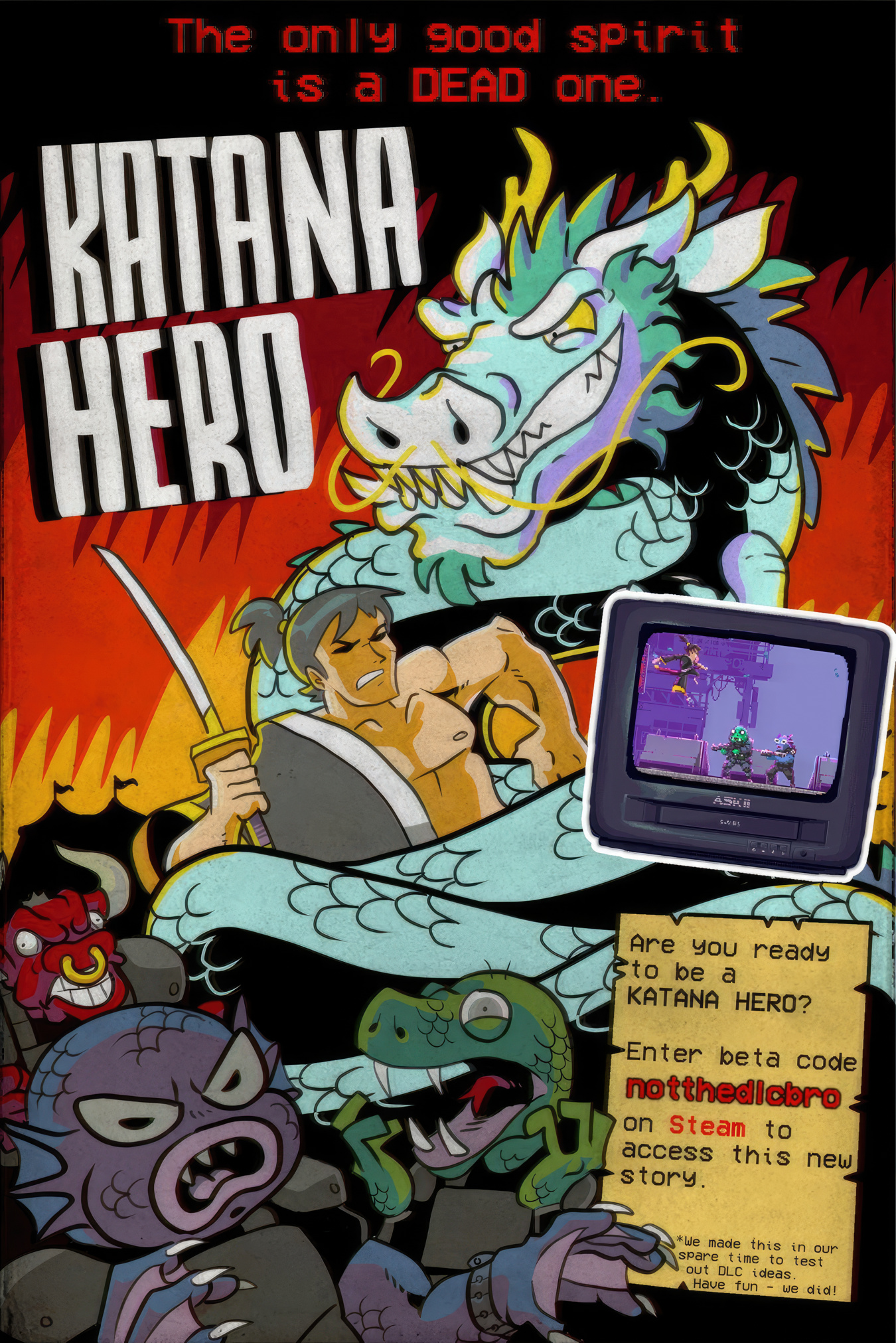 Создатели Katana ZERO выпустили шуточное обновление для игры - изображение 1 Создатели Katana ZERO выпустили шуточное обновление для игры - фото 1