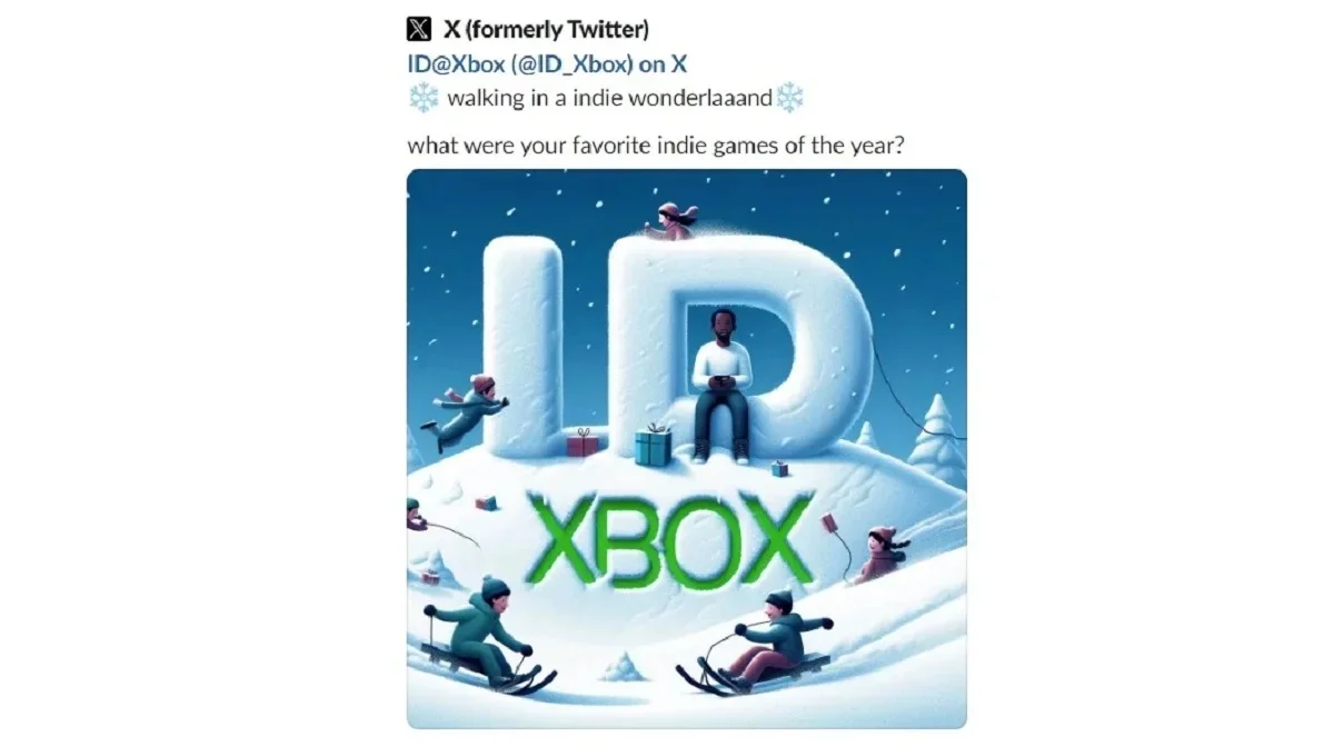 Пользователи раскритиковали Xbox за использование ИИ для рекламы инди-игр - фото 1