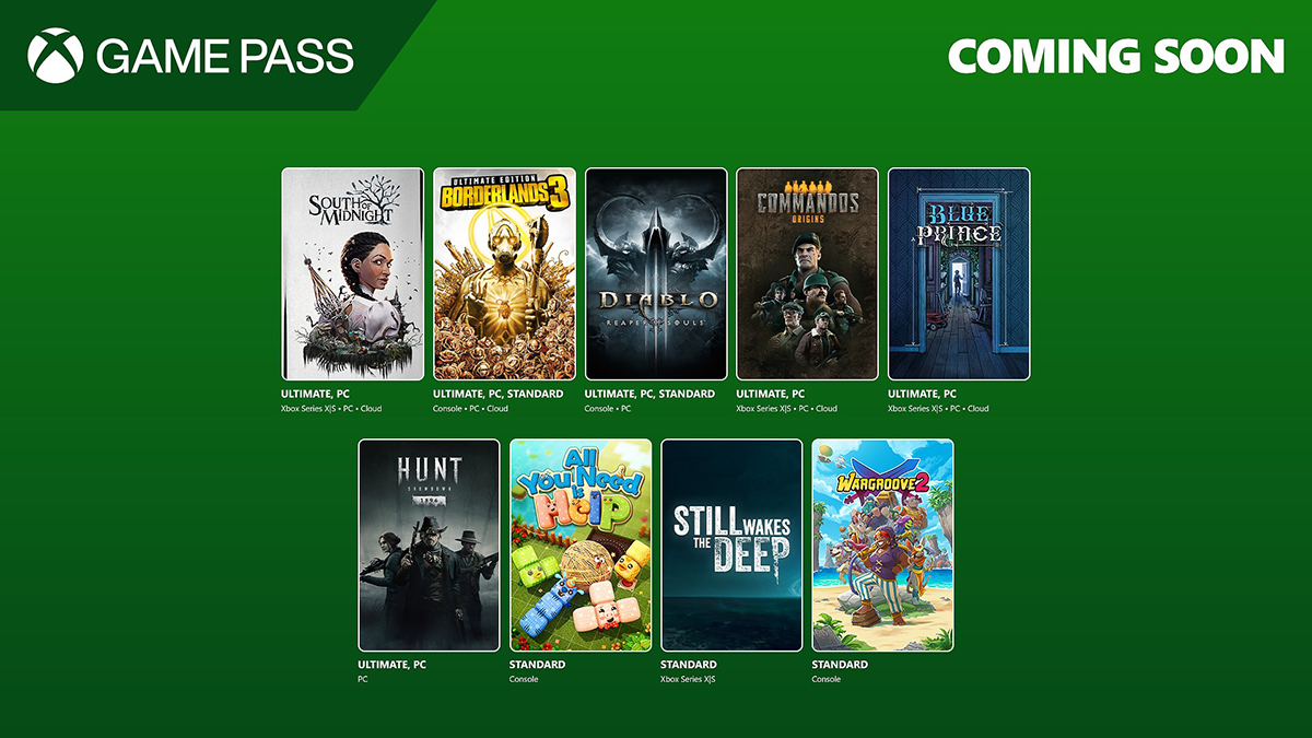 Borderlands 3 и Hunt: Showdown 1896 пополнят Game Pass в апреле - фото 1