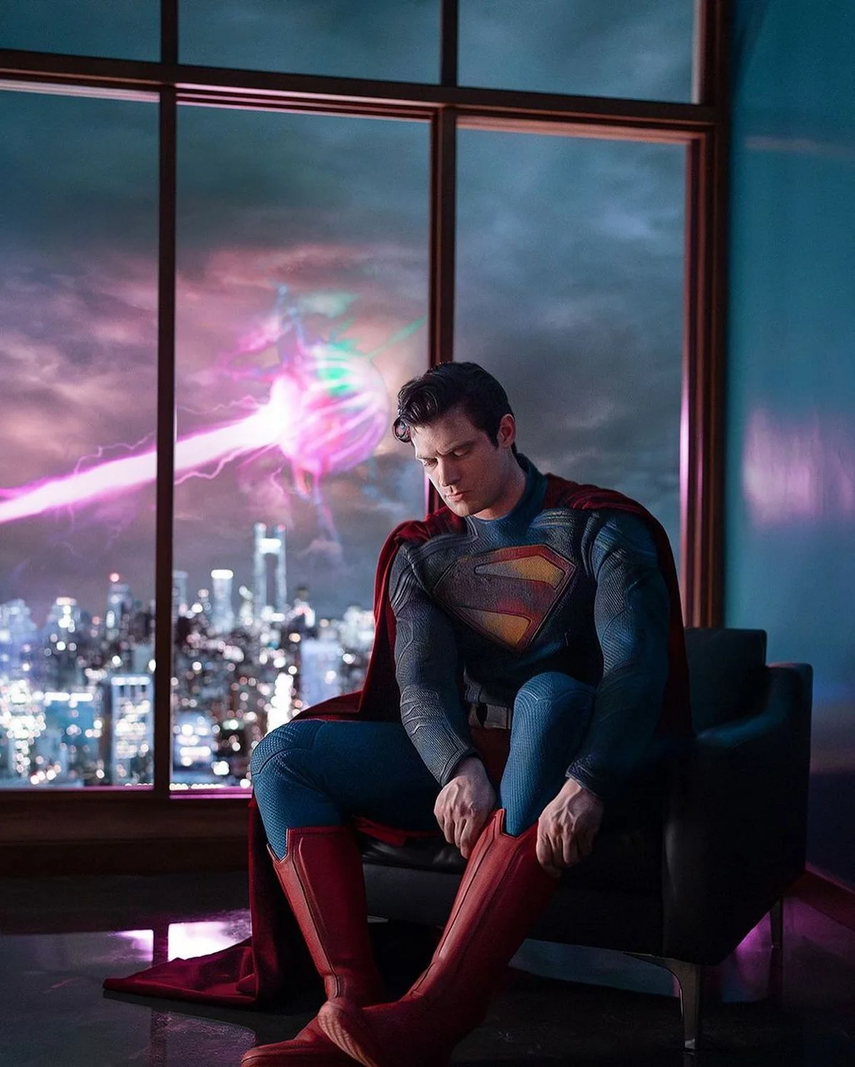 Джеймс Ганн поделился первым взглядом на Супермена Дэвида Коренсвета - фото 1