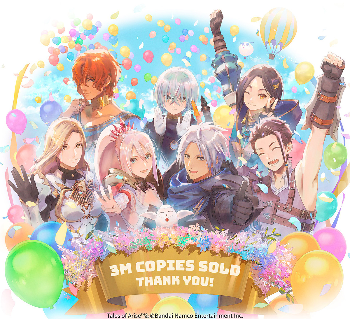 Продажи ролевой игры Tales of Arise превысили три миллиона копий - фото 1