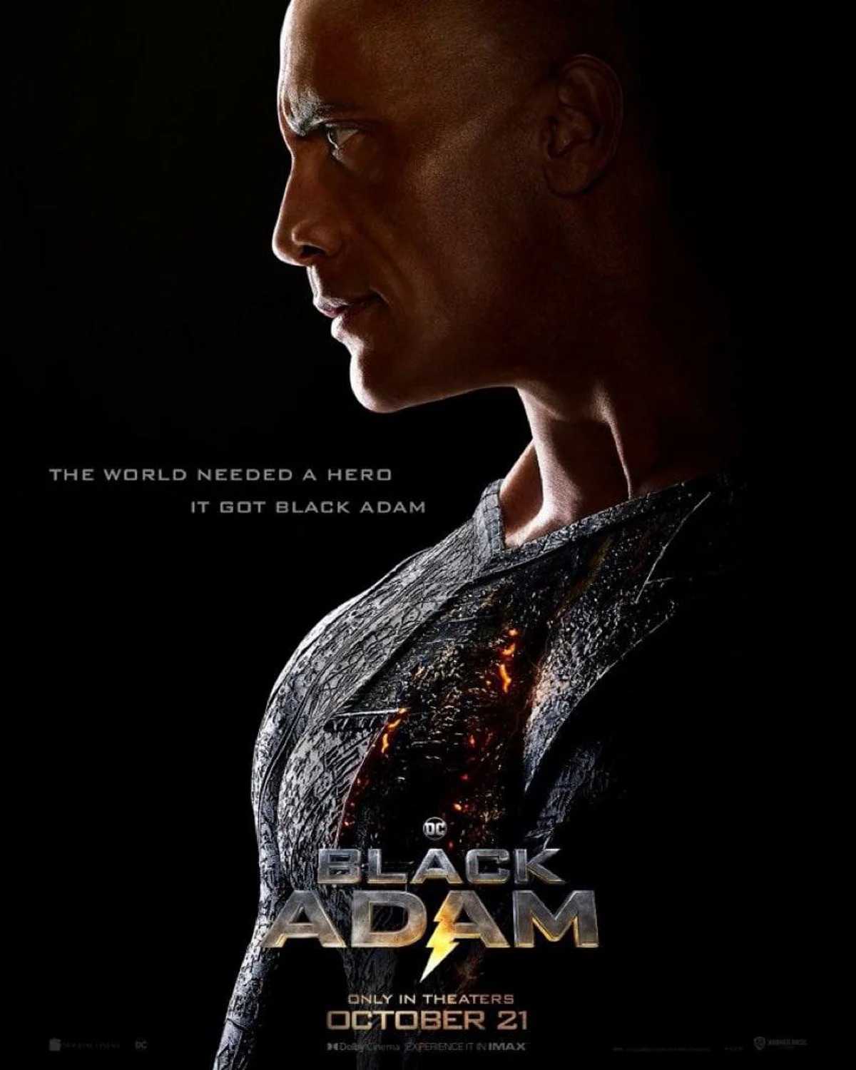 «Чёрный Адам» с Дуэйном Джонсоном получил первый постер - фото 1