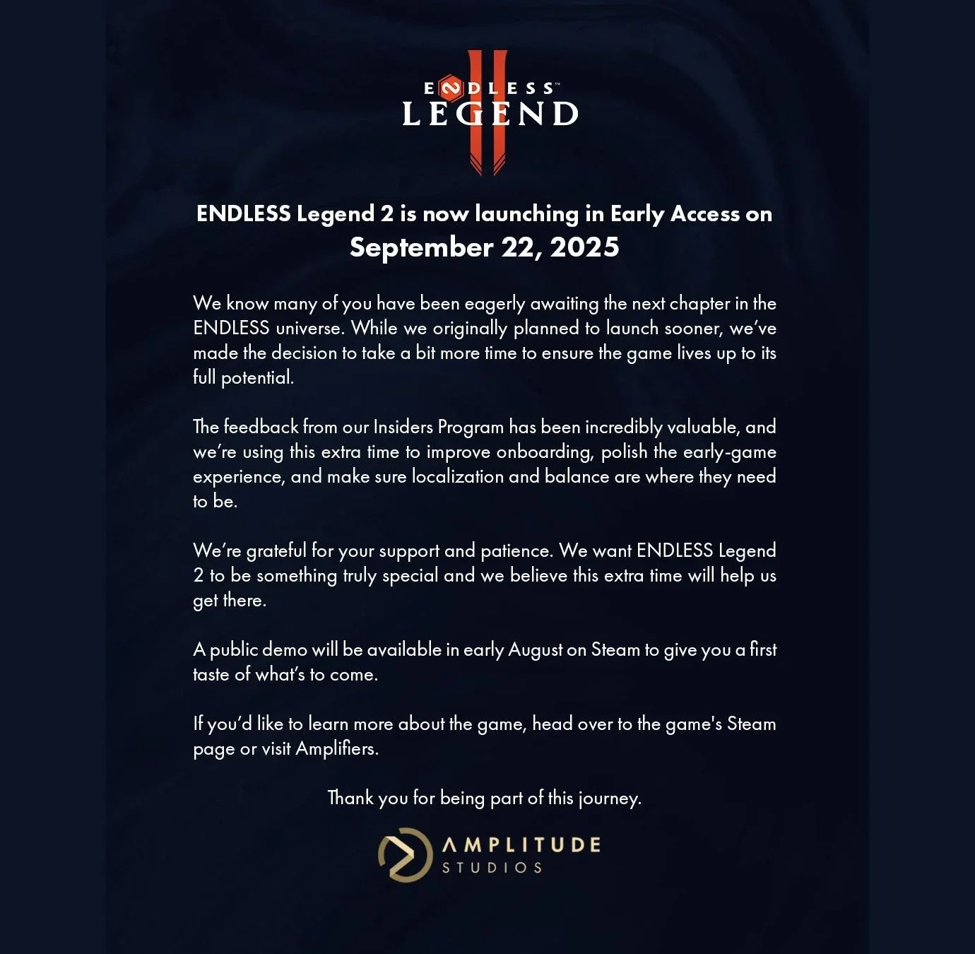 Ранний доступ Endless Legend 2 отложили до осени - изображение 1 Ранний доступ Endless Legend 2 отложили до осени - фото 1