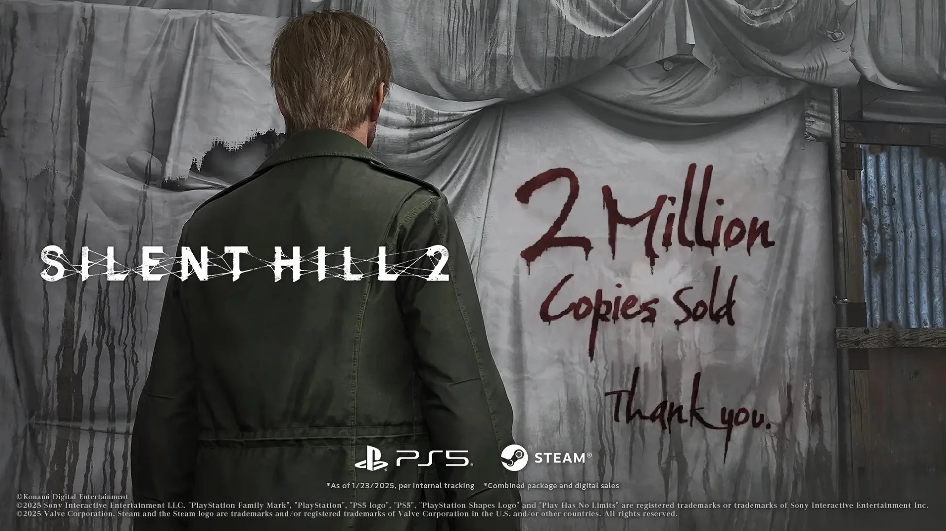 Тираж Silent Hill 2 Remake превысил 2 миллиона копий - изображение 1 Тираж Silent Hill 2 Remake превысил 2 миллиона копий - фото 1