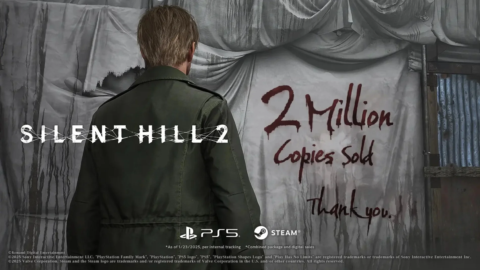 Тираж Silent Hill 2 Remake ​превысил 2 миллиона копий - фото 1