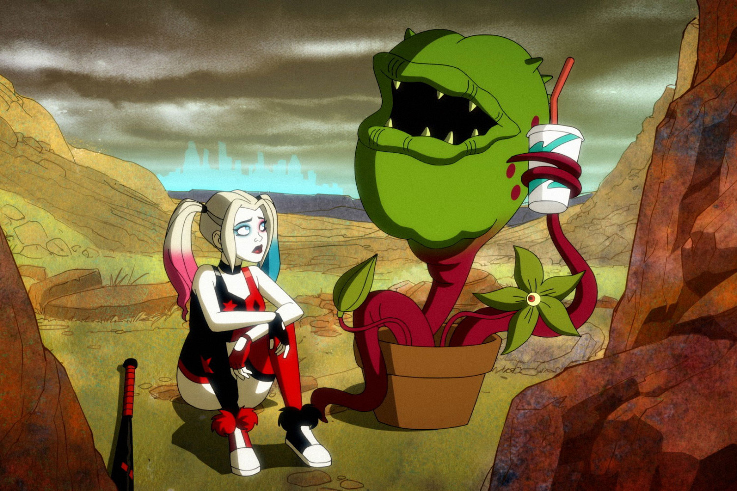 Харли Квинн в этом проекте озвучивает звезда «Теории большого взрыва» Кейли Куоко.

Источник: HBO Max