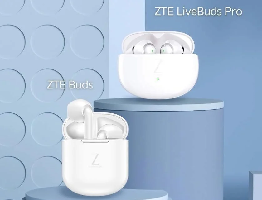 ZTE представила бюджетные TWS-наушники Buds и LiveBuds Pro с активным шумоподавлением - фото 1
