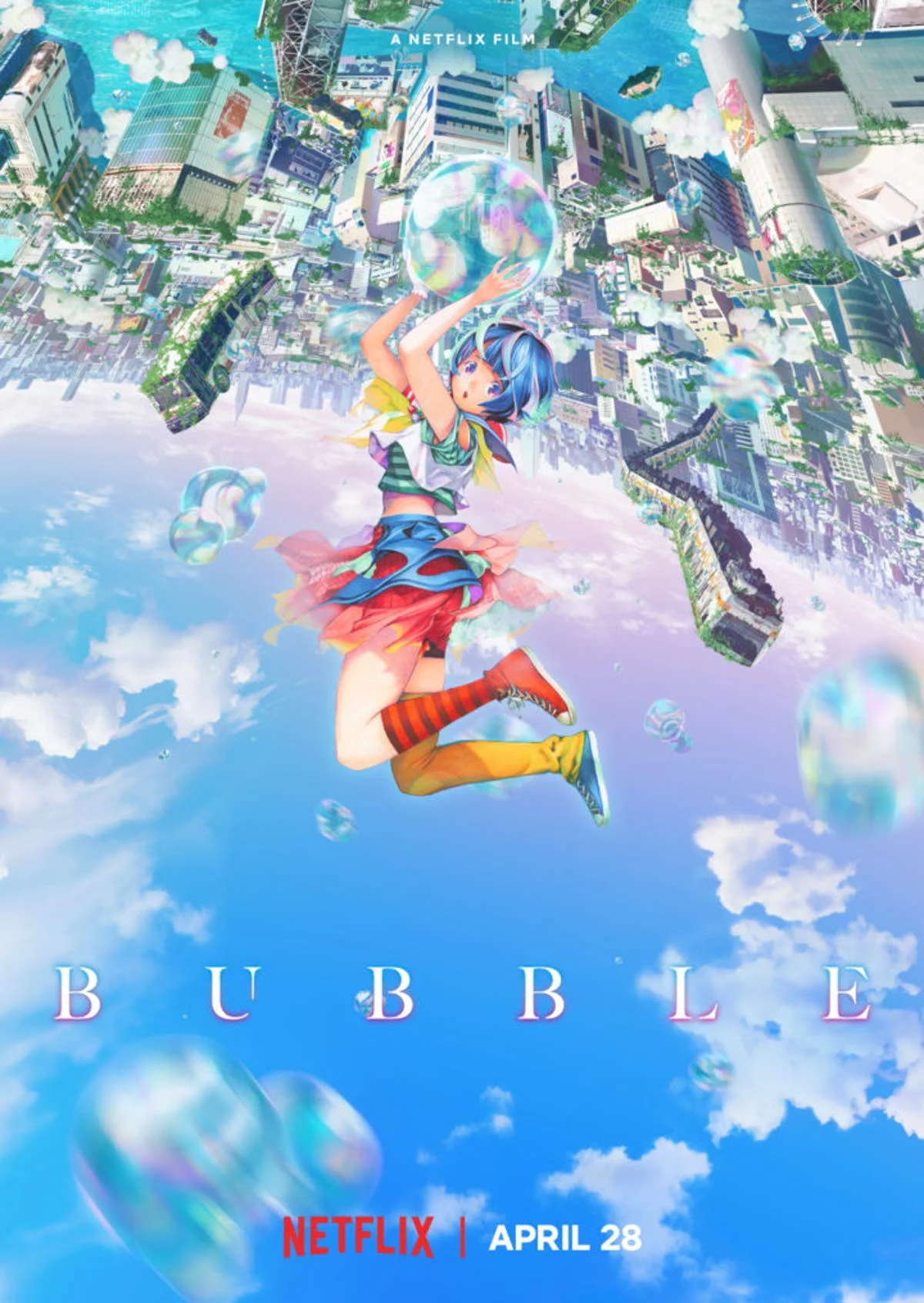 Netflix выпустил трейлер аниме-сериала Bubble - фото 1