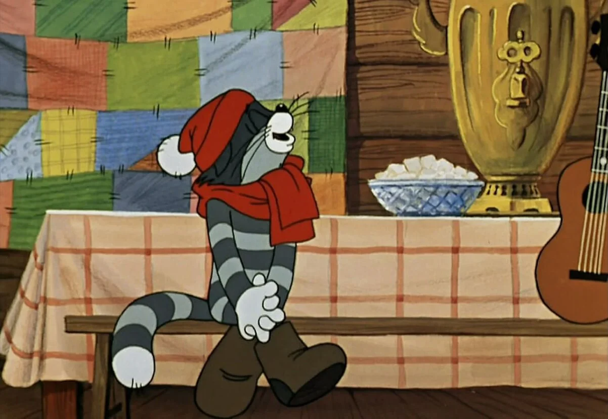 Кадр из мультфильма «Трое из Простоквашино»