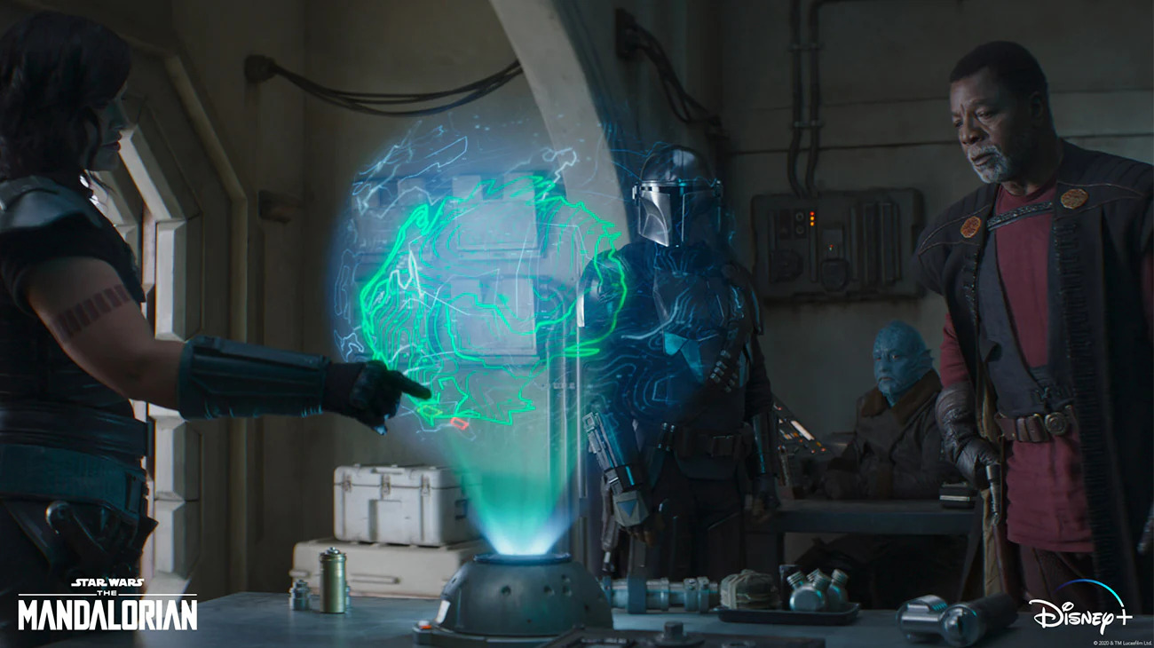 Кадр из 2 сезона сериала «Мандалорец». Источник: [](https://disneyplusoriginals.disney.com/show/the-mandalorian-season-two)сайт Disney+