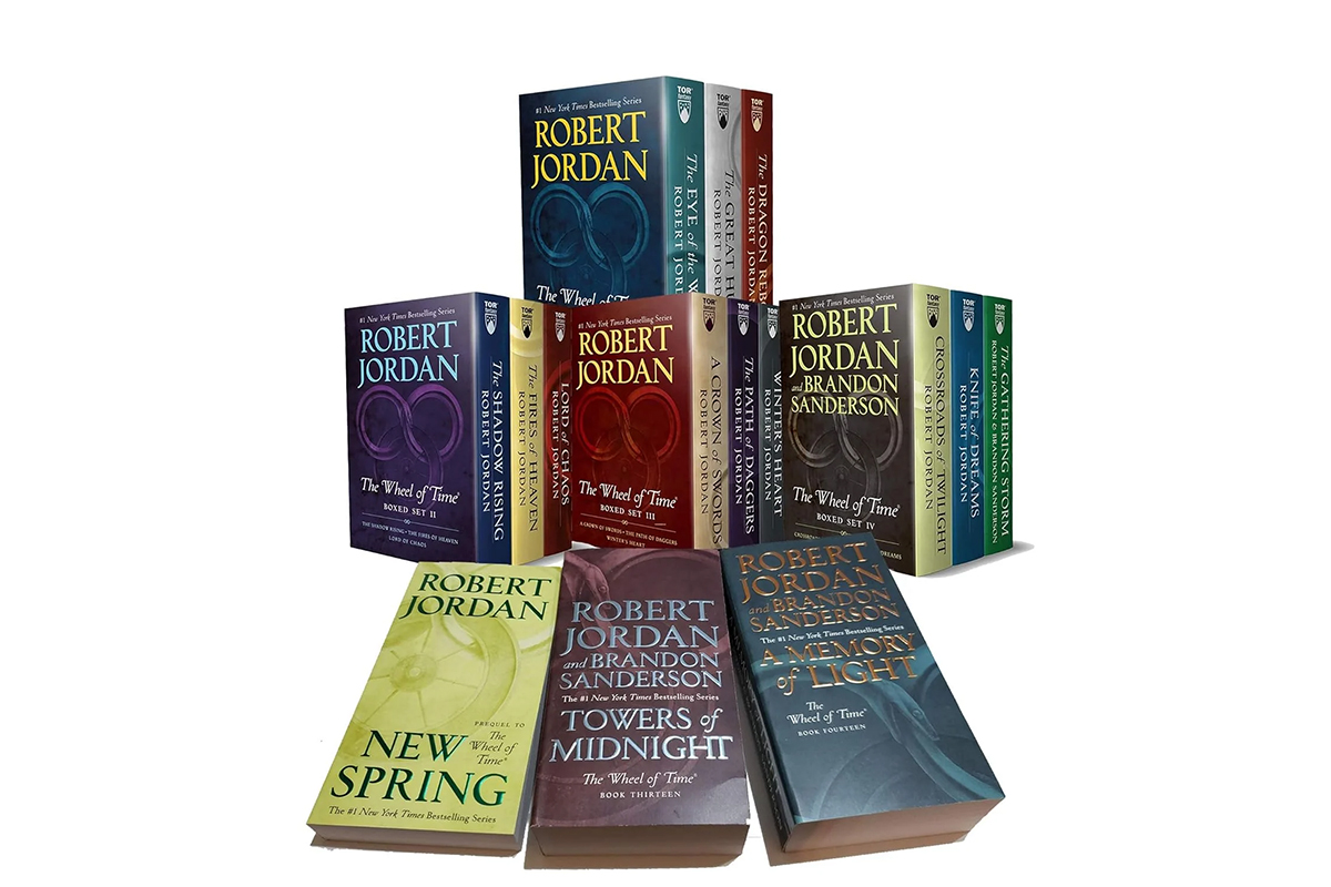 Обложки цикла «Колесо времени» — классическое фэнтези 