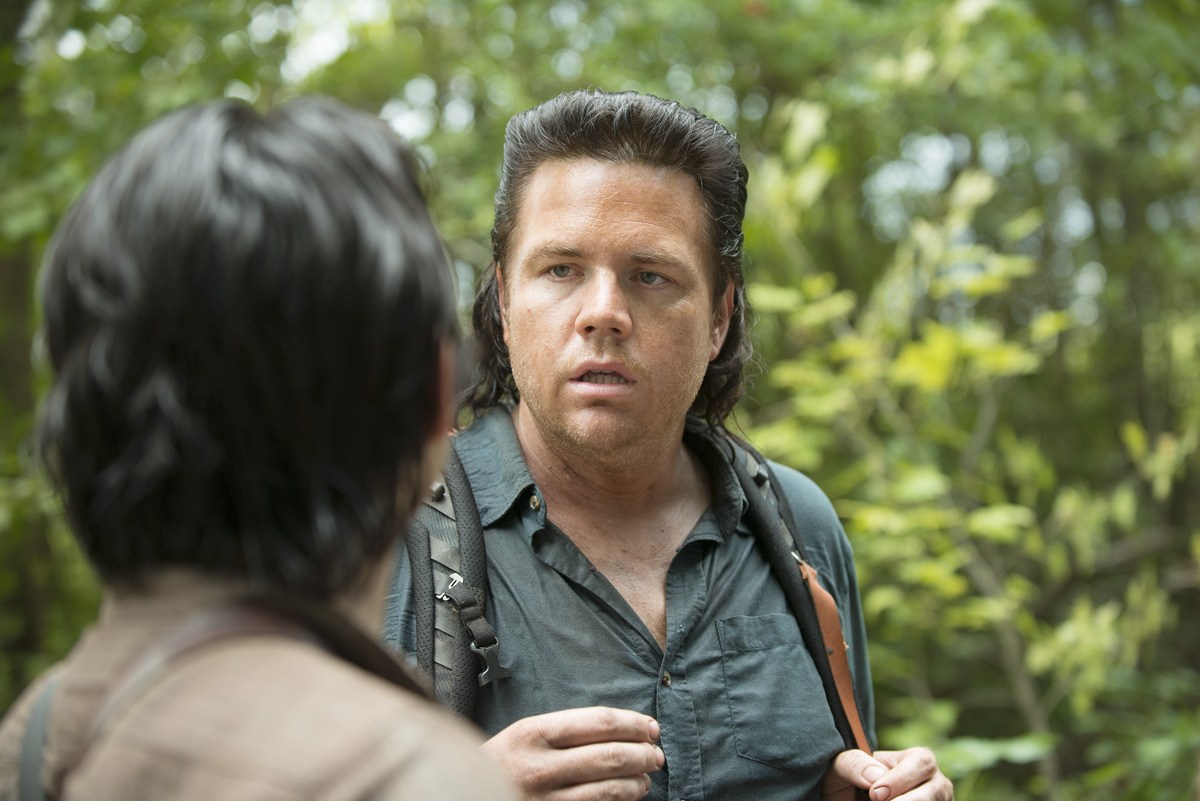 Джош МакДермитт на кадре из сериала «Ходячие мертвецы»