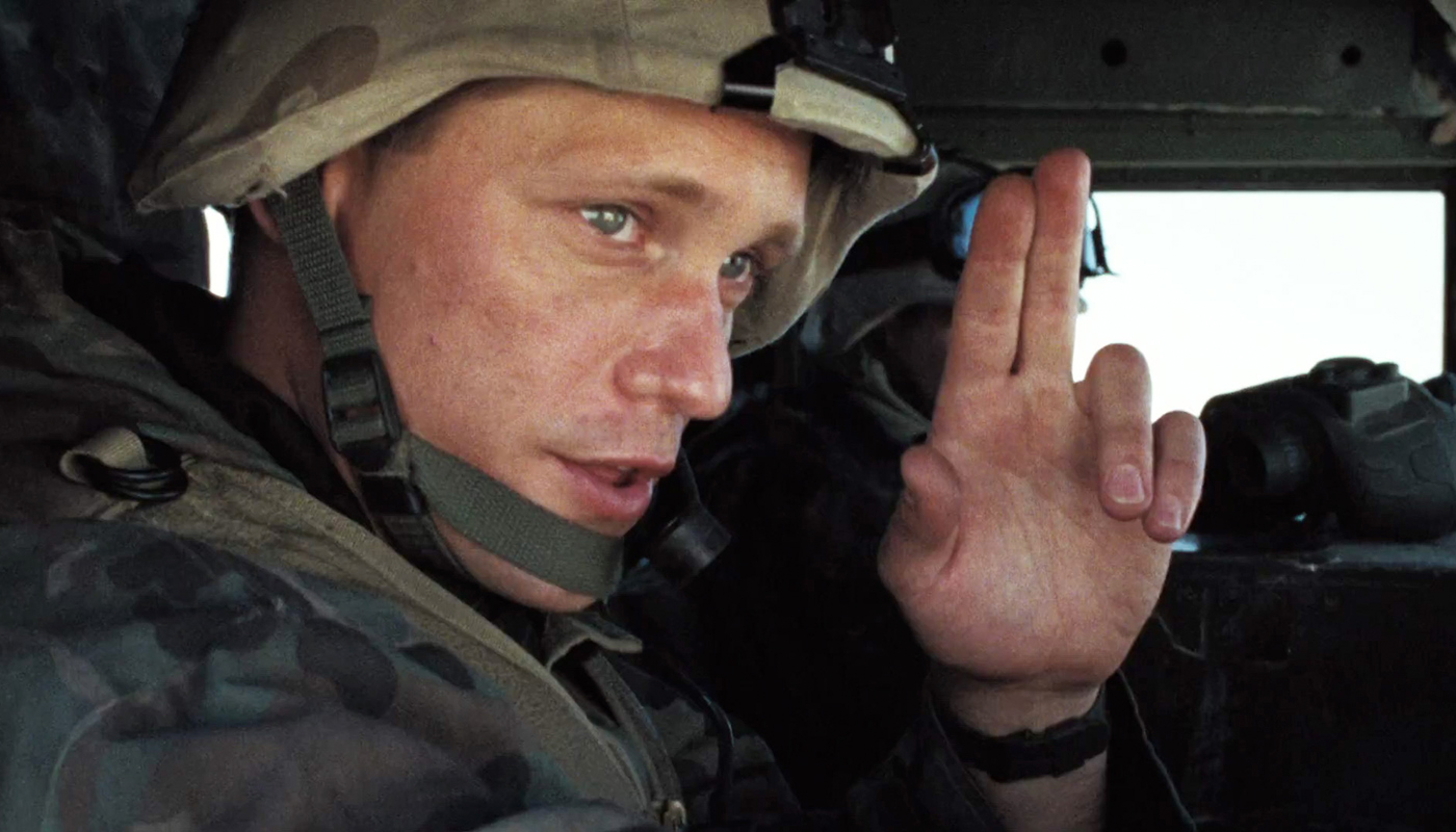 Александр Скарсгард, звезда грядущего фильма «Варяг», в роли сержанта Колберта