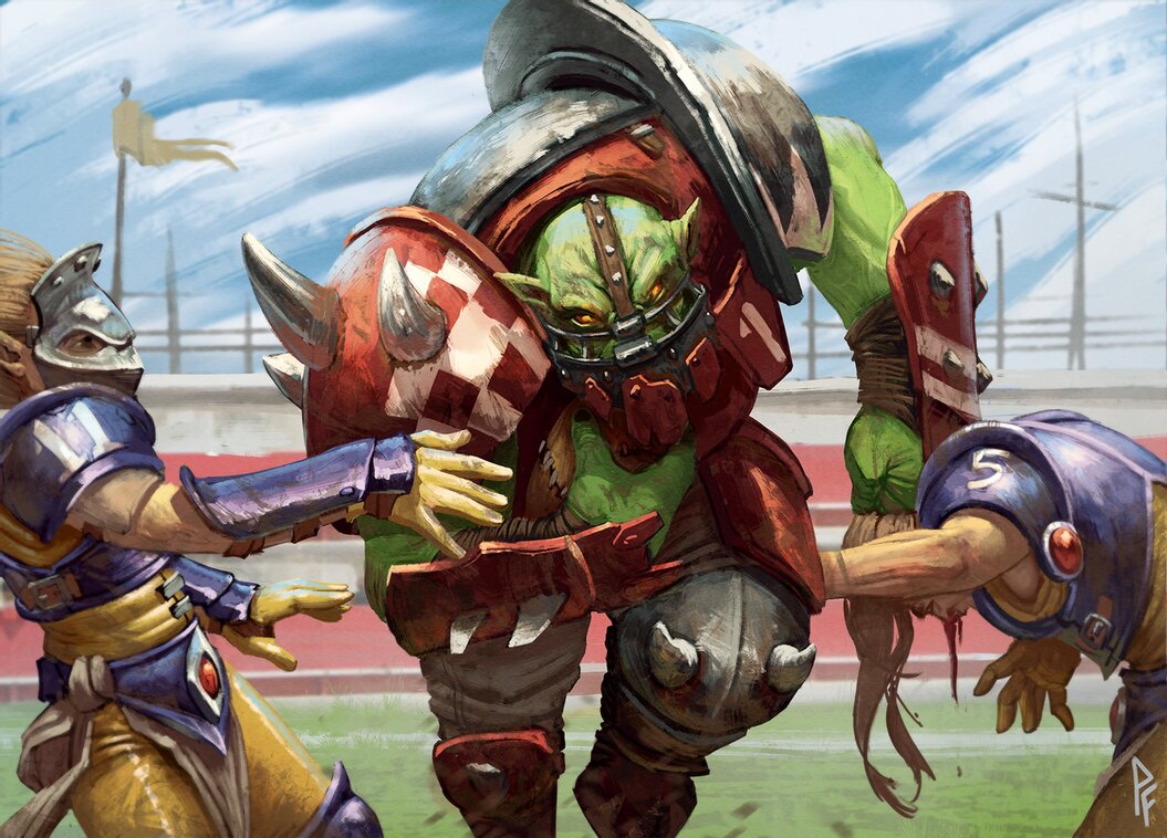 Жестокий спорт: 10 крутых фан-артов по игре Blood Bowl - фото 2