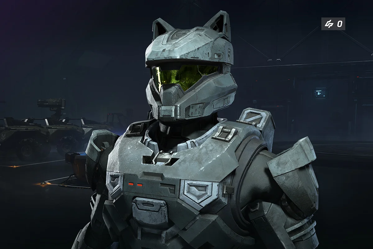 Шлем с кошачьими ушками из мультиплеера Halo: Infinite вызвал восторг у игроков - фото 1