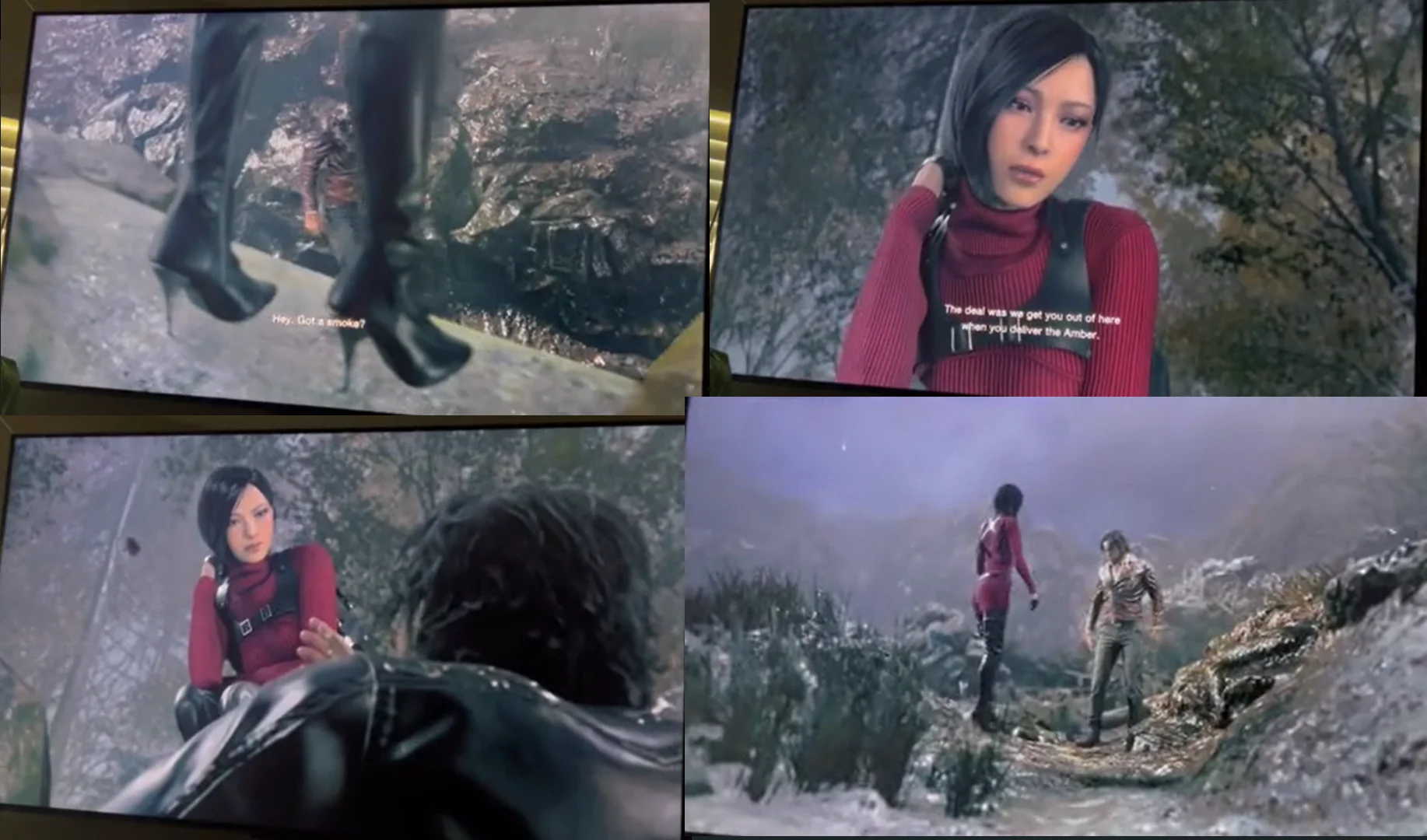 В сеть утекли скриншоты с новым дизайном Ады Вонг из ремейка Resident Evil 4 - фото 1