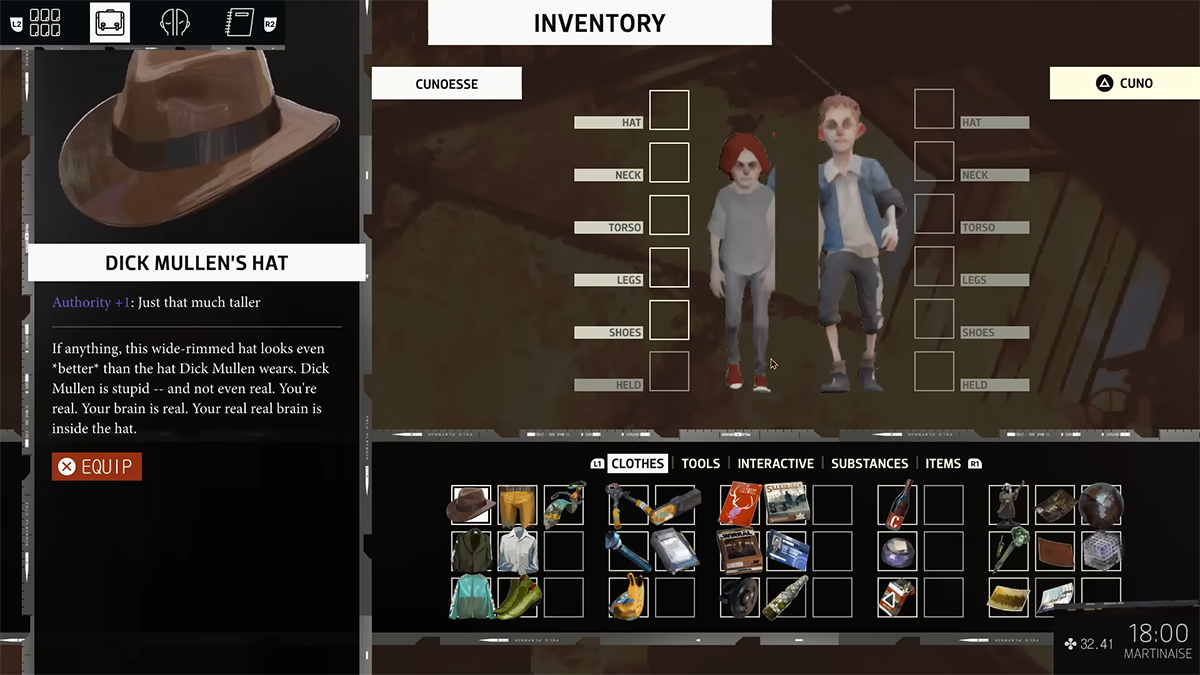 Детали и геймплей спин-оффа Disco Elysium про Куно и Куну попали в сеть - изображение 2 Детали и геймплей спин-оффа Disco Elysium про Куно и Куну попали в сеть - фото 2