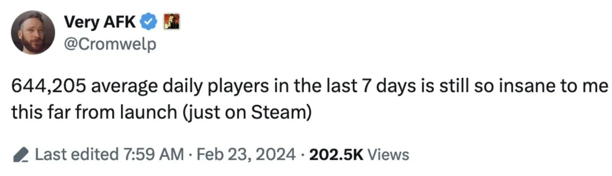 В Baldurs Gate 3 в Steam ежедневно было более 640 тысяч уникальных игроков - фото 1