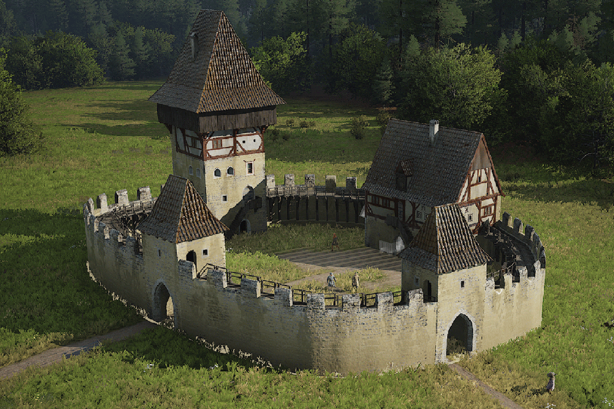Автор Manor Lords показал возможности создания в игре замков - фото 1