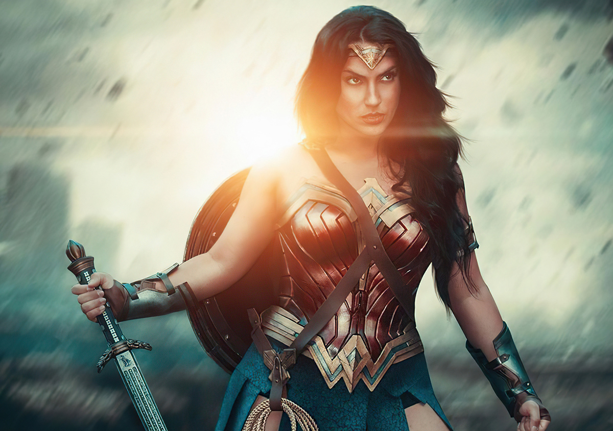 Косплей на Чудо-женщину от Alyson Tabbitha