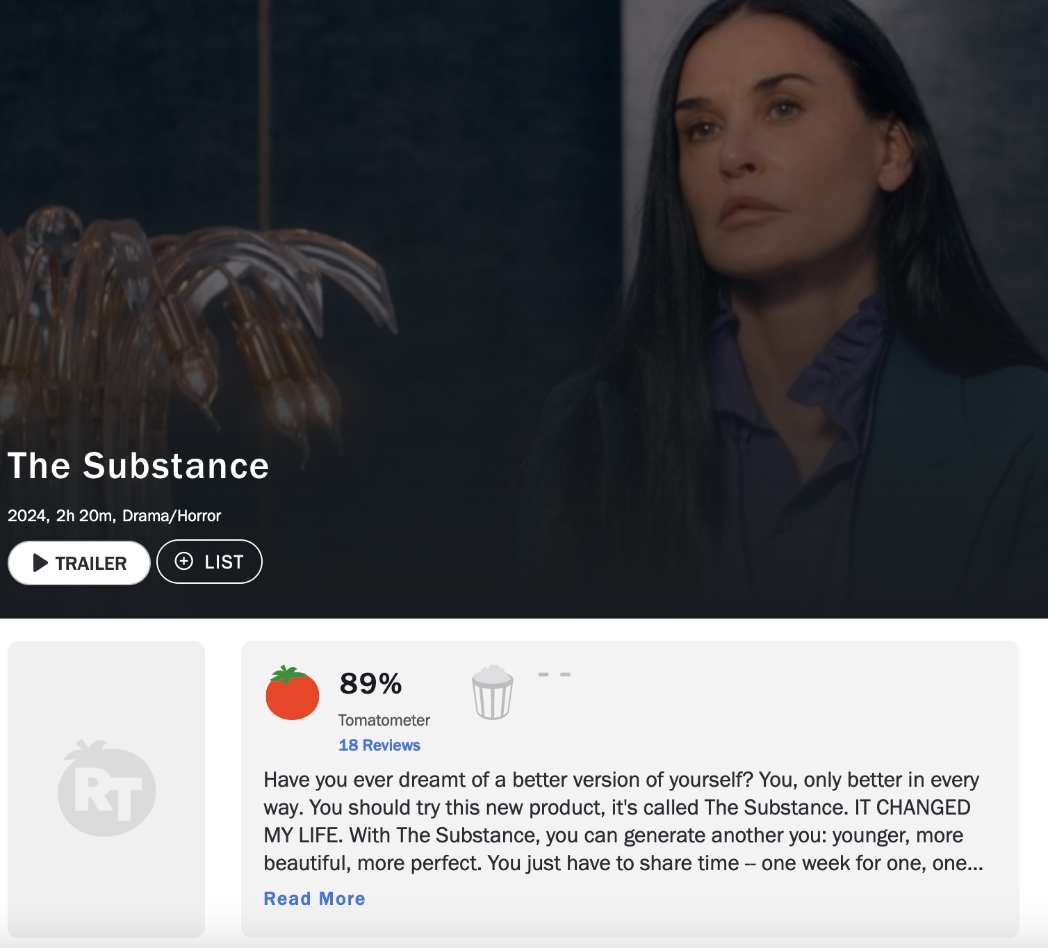 Хоррор «Субстанция» с Деми Мур и Маргарет Куолли покажут в России - фото 1