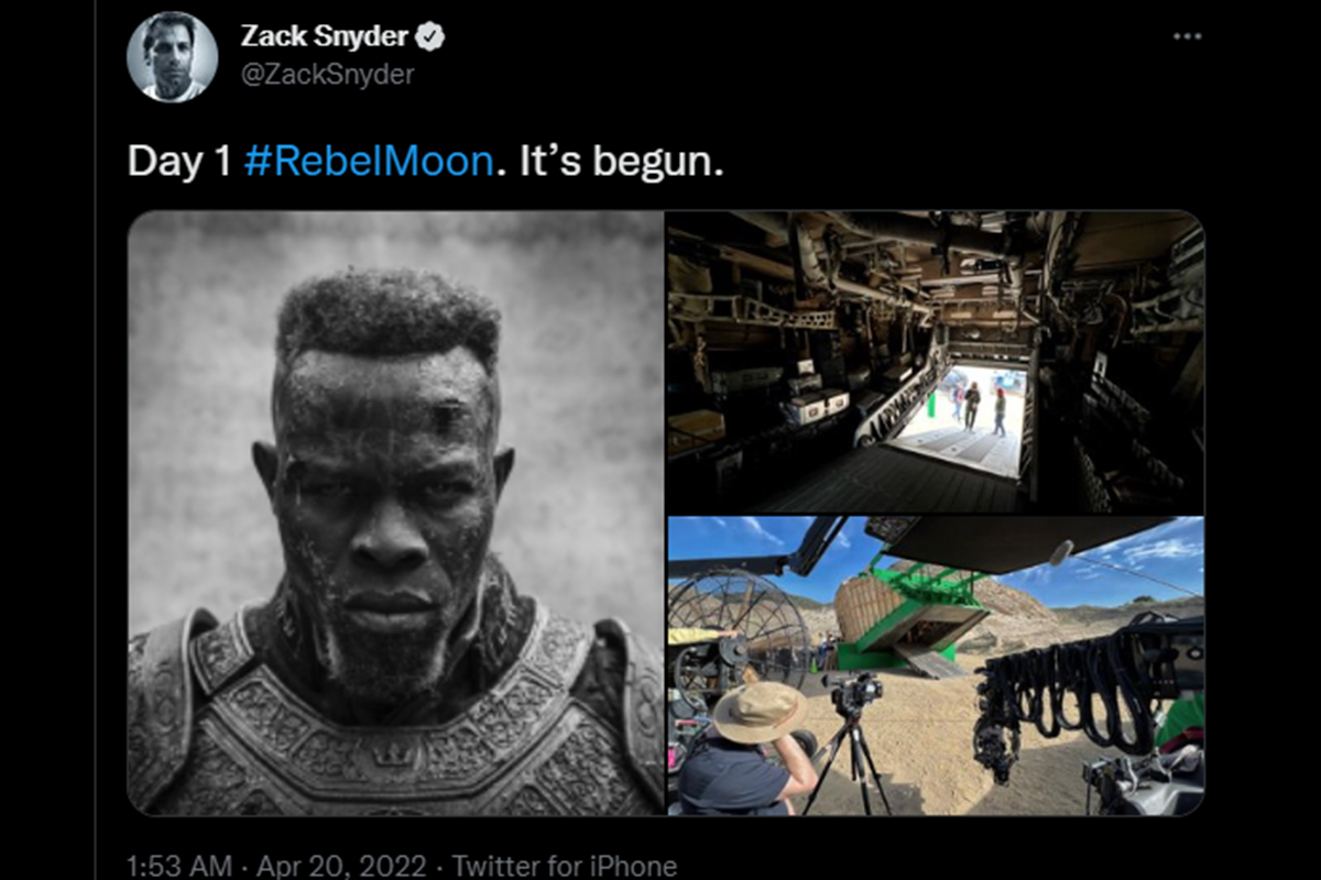 Изображение: Twitter/@ZackSnyder