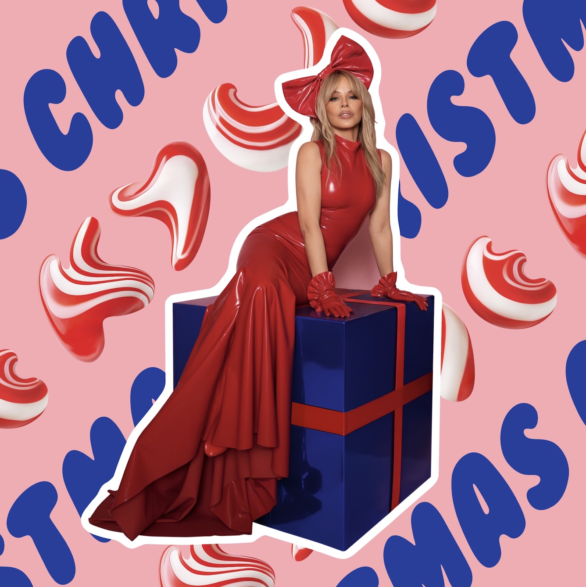 «Kylie Christmas (Fully Wrapped)» album cover. CREDIT: Press
