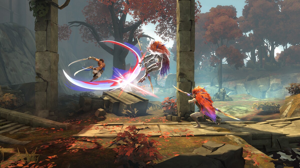 Скриншот игры Prince of Persia: The Lost Crown