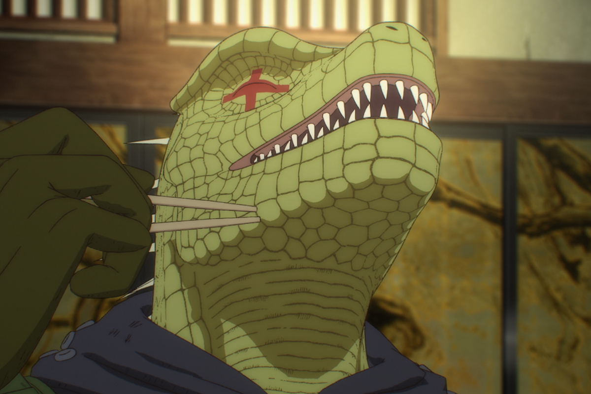 Кадр из аниме «Дорохедоро» (Dorohedoro)
Источник: MAPPA