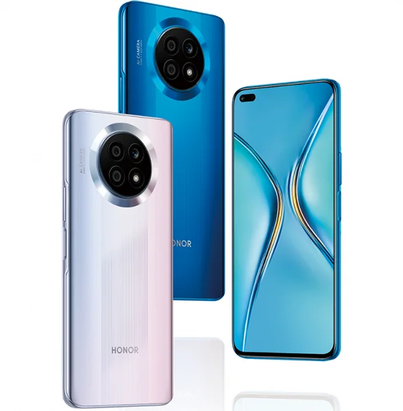 Представлен бюджетный 5G-смартфон Honor X20: экран 120 Гц и пять камер, но без NFC - фото 1