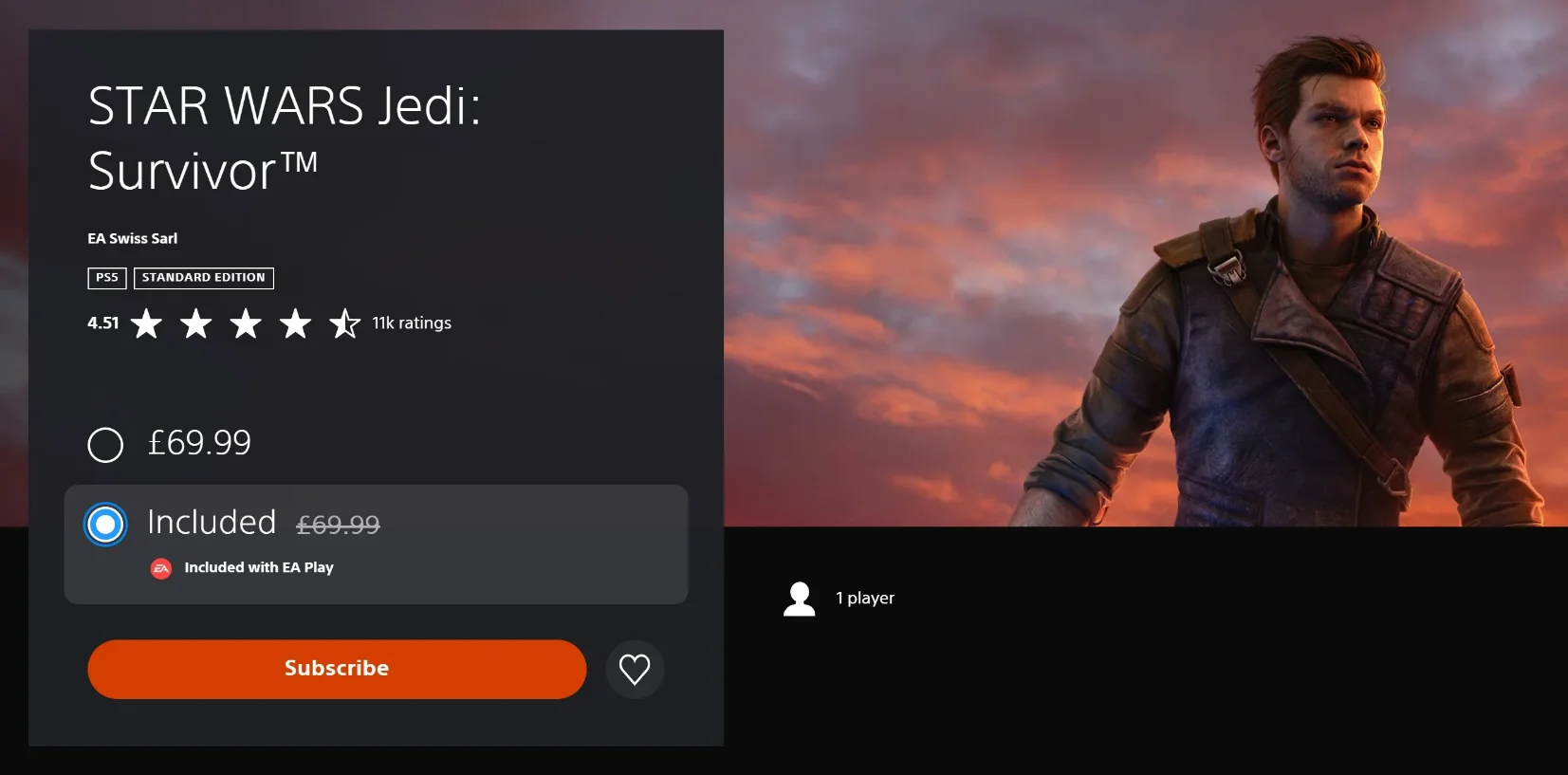 Star Wars Jedi Survivor скоро добавят в сервис EA Play - фото 1