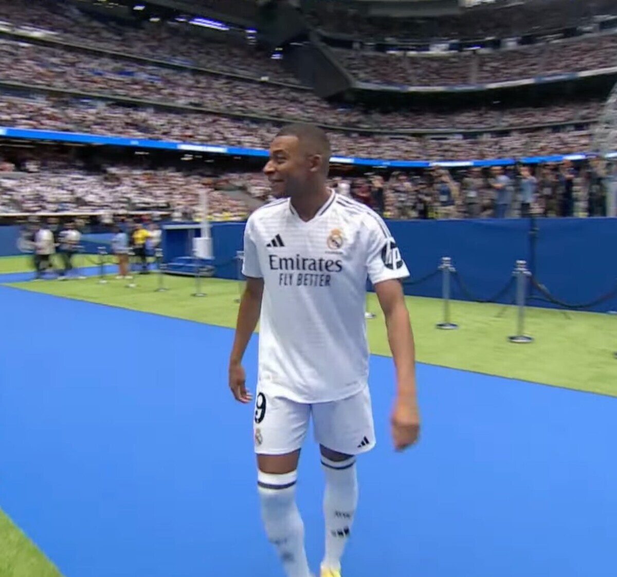 Презентация Килиана Мбаппе в «Реале»