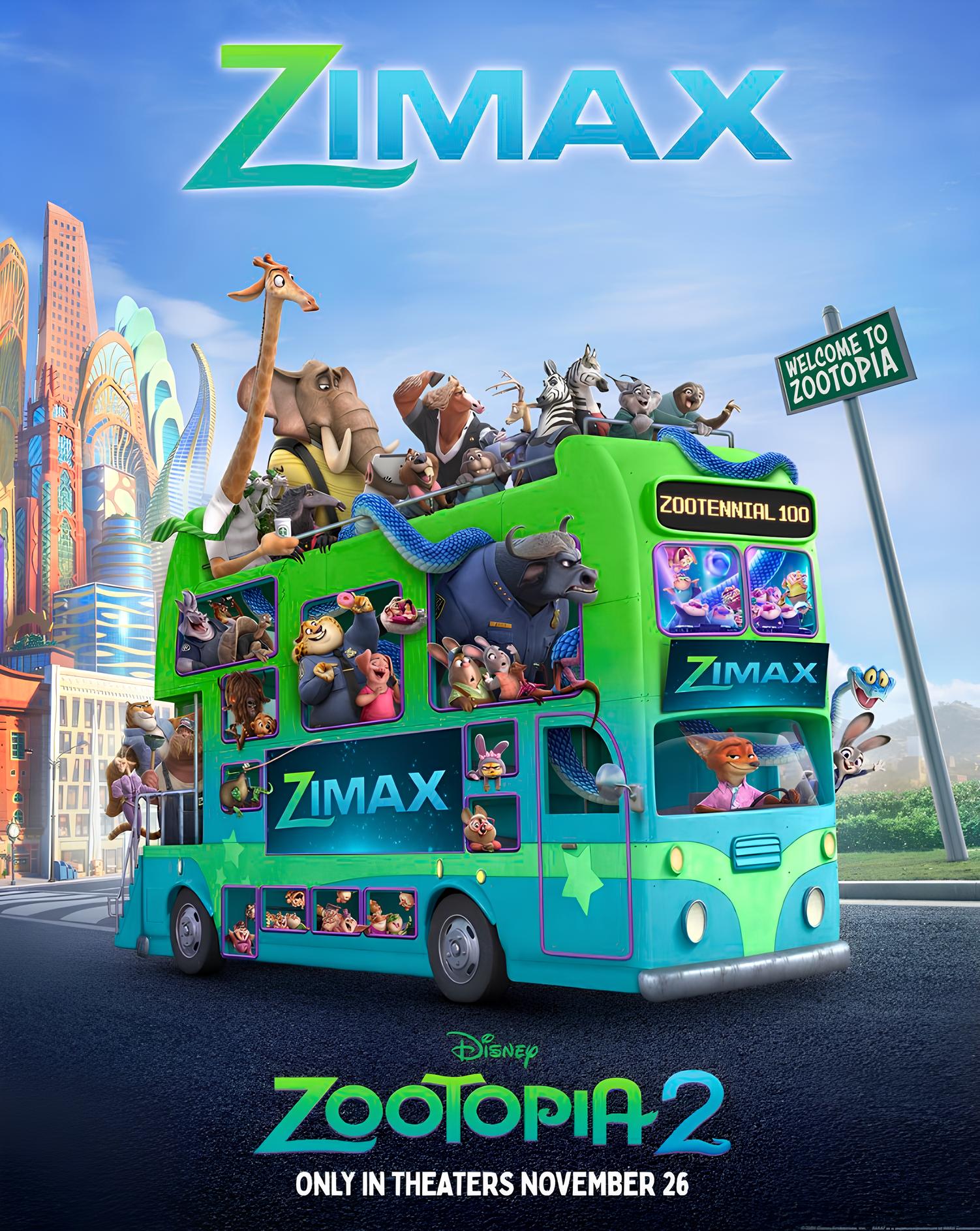 Disney представила новый постер к мультфильму «Зверополис 2» - изображение 1 Disney представила новый постер к мультфильму «Зверополис 2» - фото 1