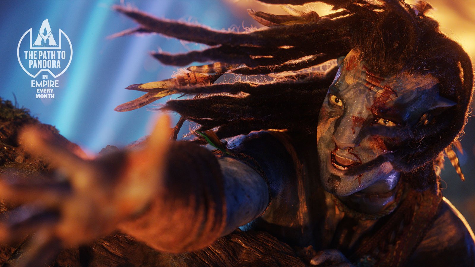 Сэм Уортингтон в фильме «Аватар: Пламя и пепел».

Источник: Empire Magazine