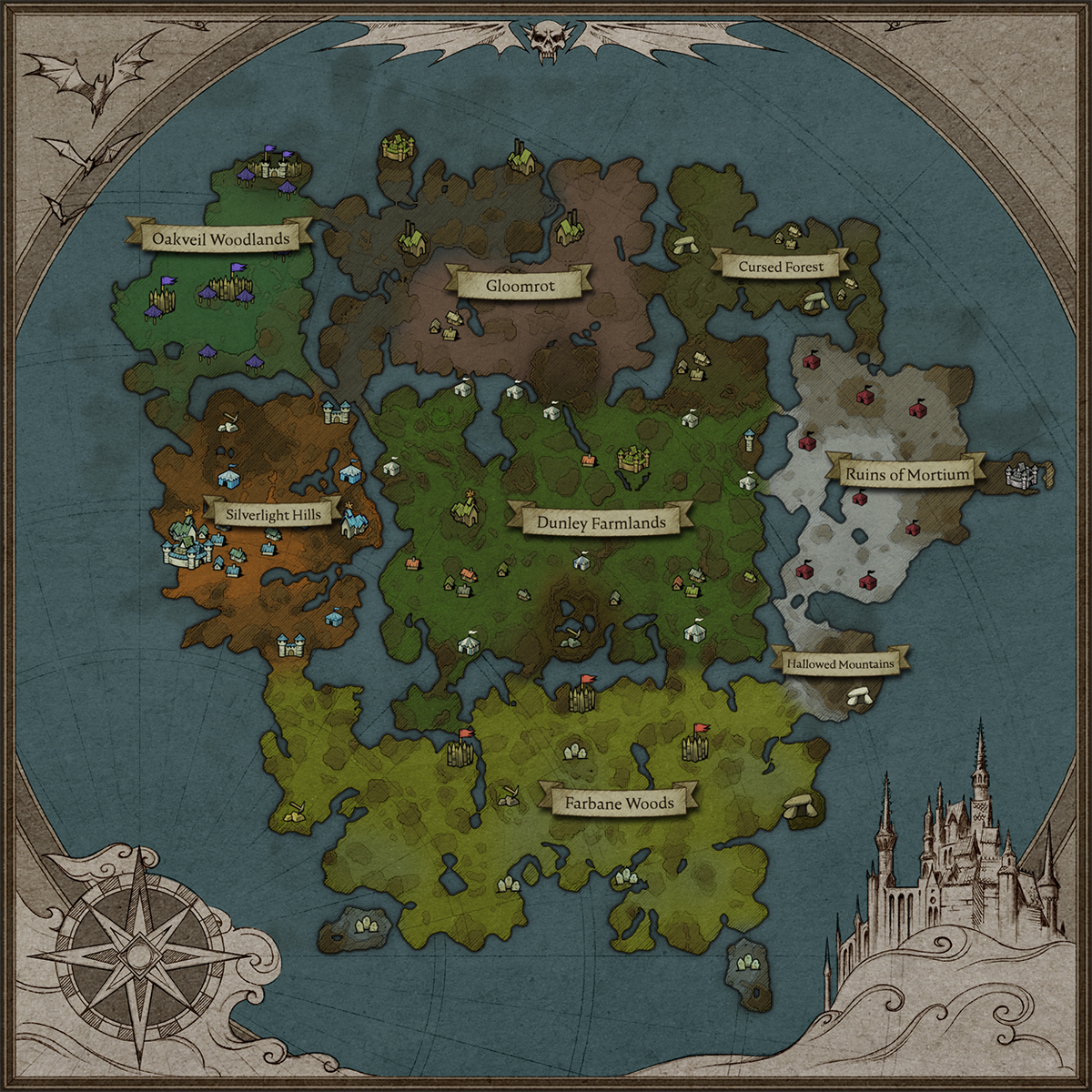 Для V Rising вышло крупное обновление Invaders of Oakveil с новым биомом и магией - фото 1